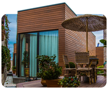 Teca de qualidade sobre